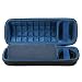 co2crea Hard Travel Case Replacement for JBL FLIP 5 Waterproof Portable Bluetooth Speaker (Black Case + Inside Blue)