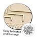 NAMOARLY 100pcs Iron Pipe Strap Clips Water Pipe Clamps for Secure Fixing Home Industrial Settings Easy to Install -resistant Versatile Wall Cable Hooks