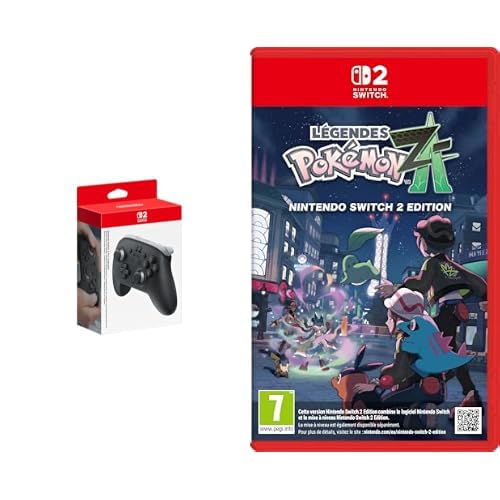Nintendo Manette Pro Controller Switch 2 + Lgendes Pokmon : Z-A Switch 2 Edition