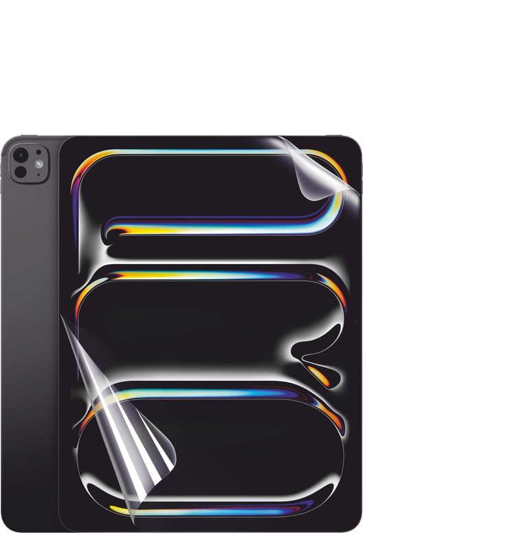 Glaxx Screen Protector Film for iPad Pro 2024 13 inch, Self Healing Unbreakable Hydrogel Soft Film Anti-Scratch [Not Tempered Glass] - Clear