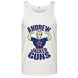 mintytees keepin' It Fresh Andrew Jacked Guns Mens Workout Tank Top