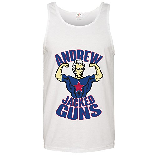 mintytees keepin' It Fresh Andrew Jacked Guns Mens Workout Tank Top