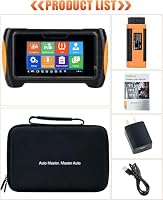 OBD2 Diagnosegerät, Bi-Direktionale Diagnosegerät für Alle Fahrzeuge, Auslesegerät Auto mit 17+ Resets und Volle Systemdiagnose, Fehlerauslesegerät KFZ für ABS-Blutung/Öl/SAS/EPB/DPF/Battery Reset – Ansicht 8