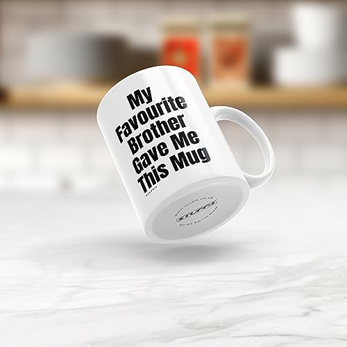 Humorous Sister Birthday Mug - Best Brother Gift - 11oz Ceramic - Image 5