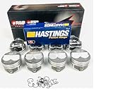 .275' Dome coated Pistons Set of (8) and Matching moly rings compatible with 350 Chevy 11.9:1. Click size needed before adding to Cart! (STD 4.000' Bore diameter)