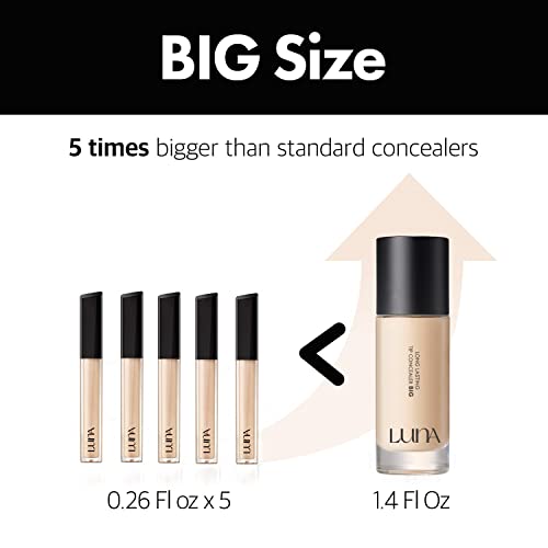 Age 20'S Signature Intense Cover Cushion Foundation#23 Medium Beige + Luna Long Lasting Tip Concealer Big Size#02 Natural Beige #TOP5