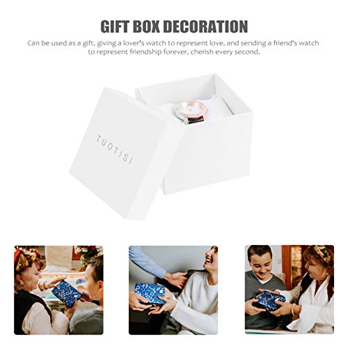 ULTECHNOVO Couro Moda Relógio de Pulso Das Mulheres Assistir À Prova D' Água de Metal Aniversário P