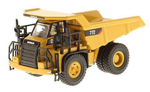 Diecast Masters - Cat 772 Muldenkipper (Gelände), Highline Series, 1:87, ab 14 Jahren, HO Baustellenfahrzeug für Sammler