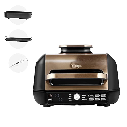 NINJA Foodi Max Pro Health Grill AG651EU - Plancha Grill y Freidora de Aire