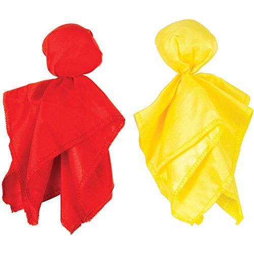 Club Pack of 24 Yellow and Red Penalty Challenge Football Party Flags 7