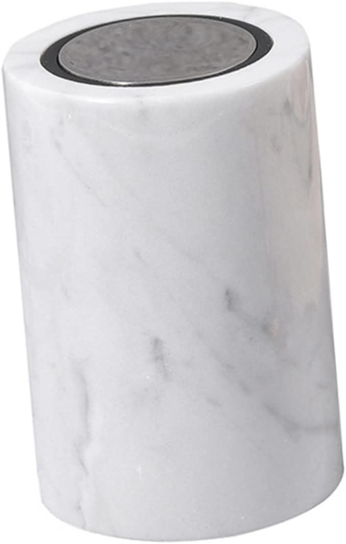 Alipis Unique Home Decor Marble Toothpick Holder Natural Stone Crafting Storage Box
