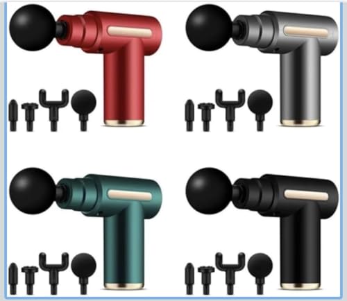 Image of ALTHIKA Deep Tissue Massage Gun| Powerful 6-Speed Muscle Massager| 4 Attachments | Portable Pain Relief for Gym, Neck, Back & Recovery