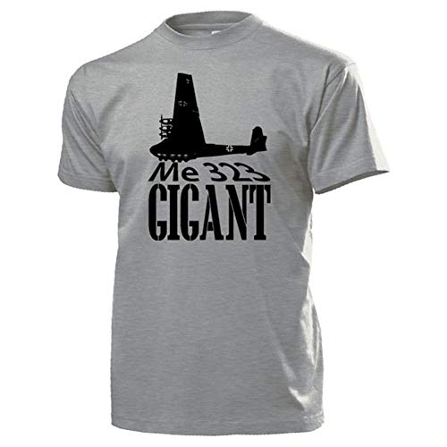 Me 323 Gigant t-shirt gris taille S le cadeau idéal pour passionné d'aviation