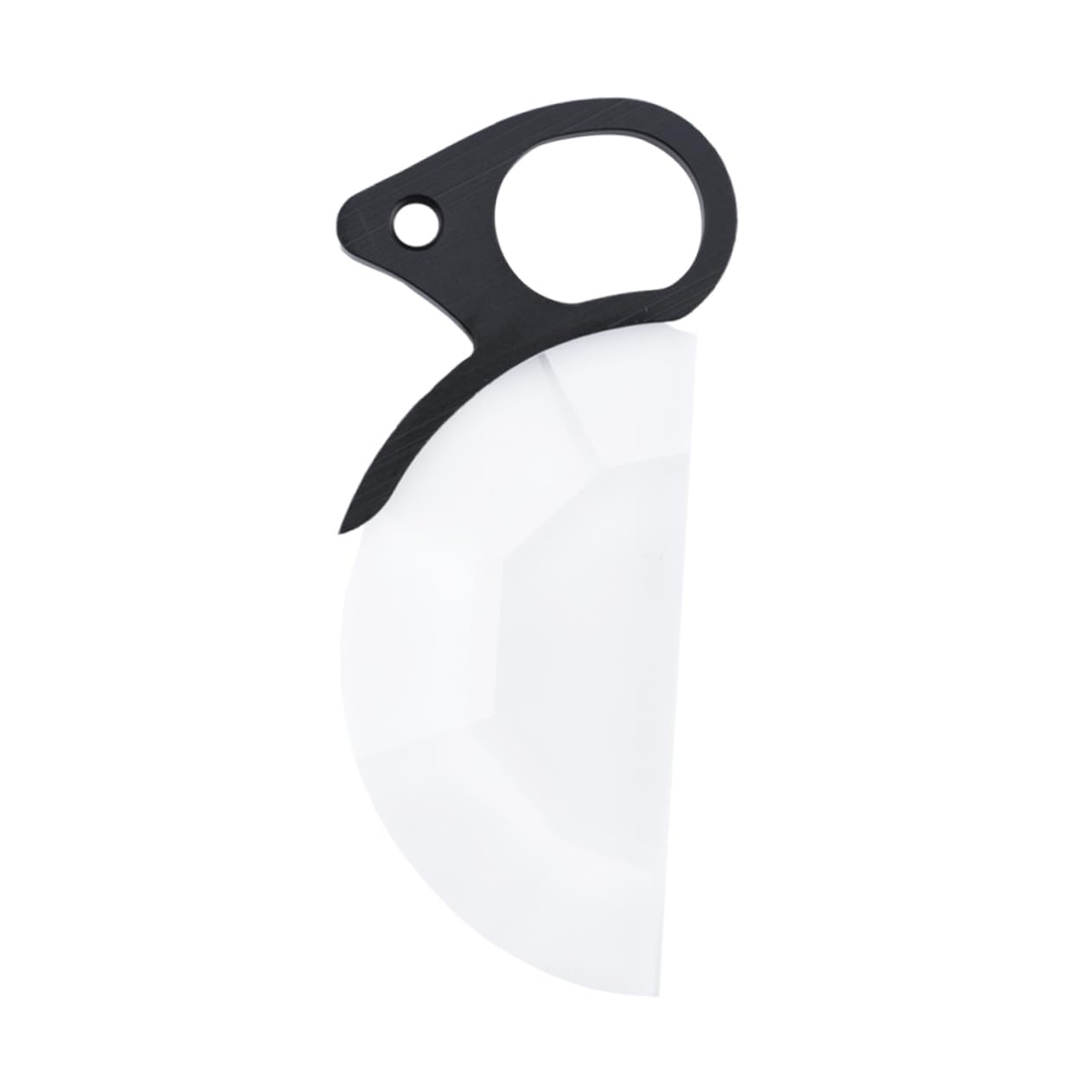 STOBOK 79mm Photography Kaleidoscope Lens Creative Camera Effect Filter Semicircular Prism for Photo Creativity