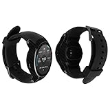 LG Watch Sport Screen Protector + Carbon Fiber Full Body, Skinomi TechSkin Carbon Fiber Skin for LG Watch Sport with Anti-Bubble Clear Film Screen