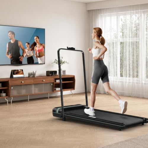 Image of Cockatoo MoveX4 Walking Pad for Home, 2-4 HP Peak BLDC Motor, Manual Incline Foldable Walkpad with Speed Range 1-10 Km /hr, with Remote & Max User Weight 100Kg- Black