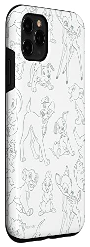 Coque iPhone 11 Pro Max Disney Simba Dumbo imprimé intégral pour smartphone - 3