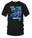 Wicked Metal 3rd Gen Camaro Z28 Blue T-Shirt, Muscle Car Shirt - Camaro t-Shirt
