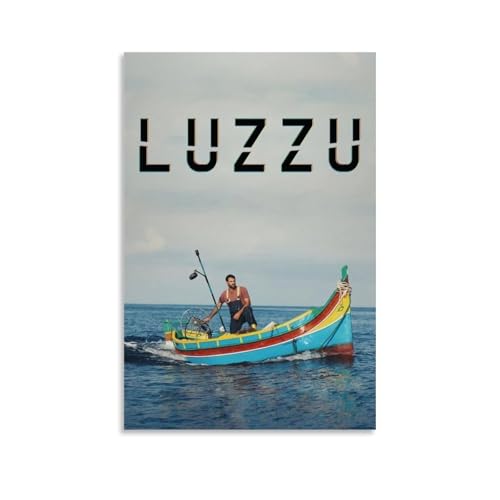 GAEYWQEEGR Luzzu Poster vintage sur toile pour décoration murale sans cadre 30 x 45 cm GAEYWQEEGR Luzzu Poster vintage sur toile pour décoration murale sans cadre 30 x 45 cm