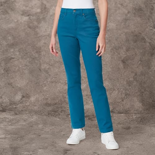 Image of Gloria Vanderbilt Womens Amanda Classic High Rise Tapered Jean Petite