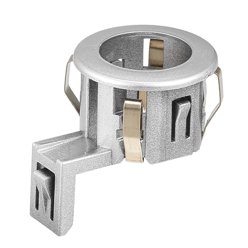 Image of Parking Sensor Retainer Holder Compatible for Toyota Sienna 2011-2017, Durable Plastic Silver Tone Backup Parking Aid Assist Sensor Bracket