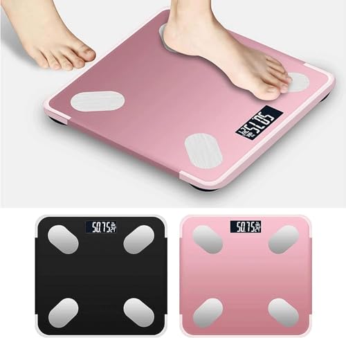 Báscula digital inalámbrica con medición grasa corporal miniatura 3