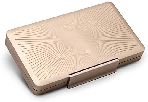 MYSGYH YANGPIN- Cigar Humidor, Personalize Cigar Box, Groomsman Cigar Case, Aluminum Alloy Humidifier Decorative Box (Color : D) BMZDXJG-0 (Color : A)