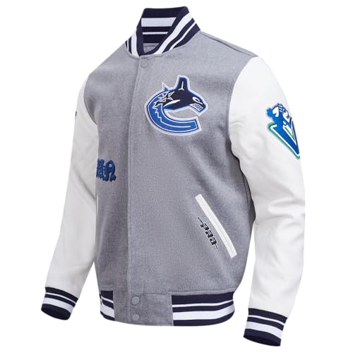 Image of Pro Standard Mens NHL Old English Varsity Jacket
