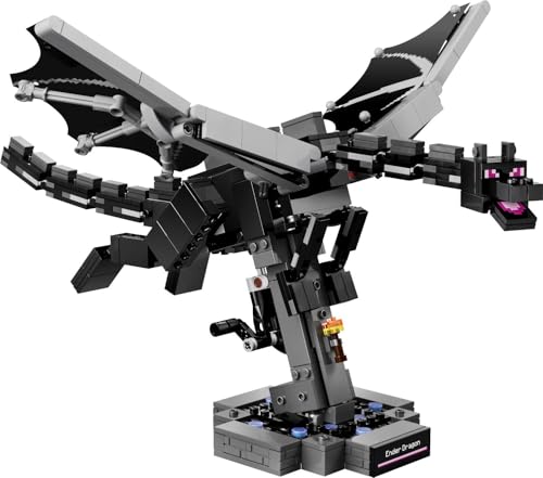 Image of LEGO Minecraft The Ender Dragon - Video Game Decor Building Toy - Pretend Play Set - 21595