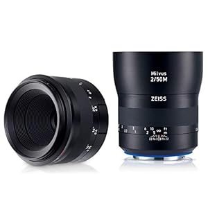 ZEISS Milvus ZE 2/50M Macro Camera Lens for Canon EF-Mount SLR/DSLR Cameras