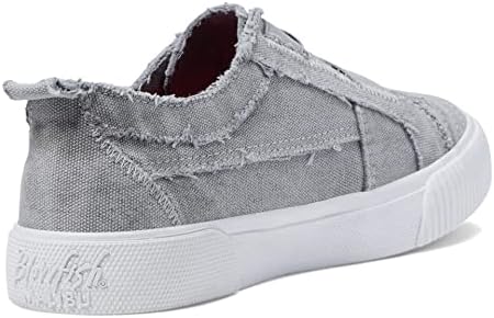 Blowfish Malibu Kids Girls Create-k Sneaker, Fog Gray, 4 Big Kid | Image 4