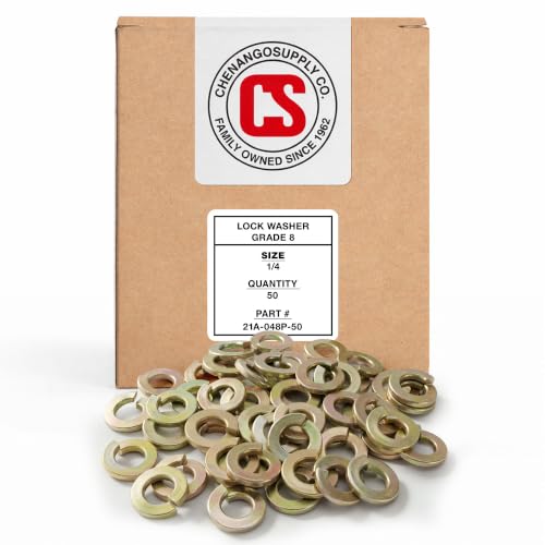 1/4 Hardened Grade 8 Lock Washer (50 Pieces)