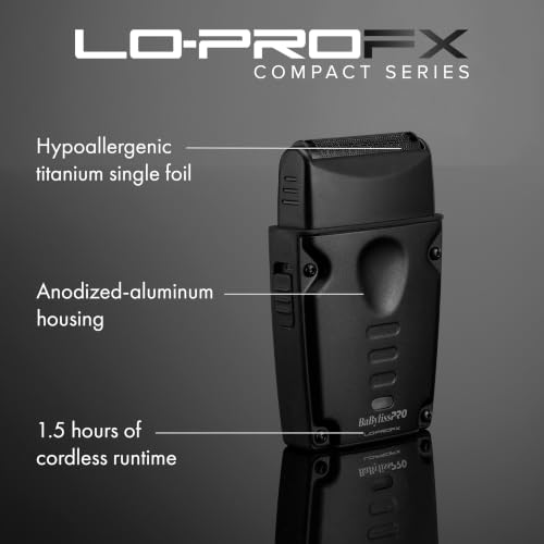 Image of BaBylissPRO High-Performance Compact LO-PROFX Shavers for Men