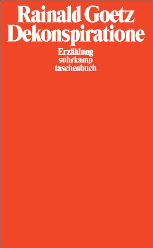 Dekonspiratione: Erzählung (suhrkamp taschenbuch)