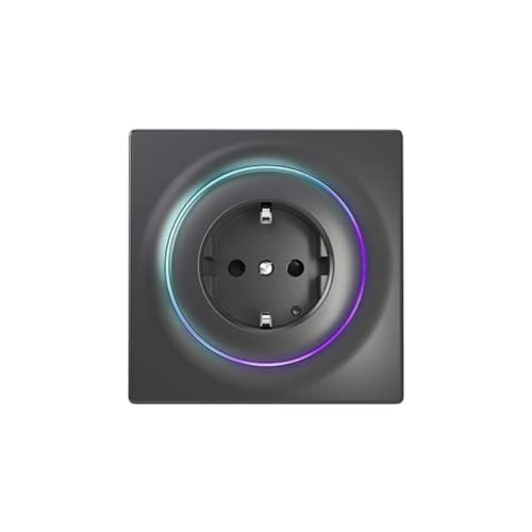 Fibaro Fibaro Walli Outlet FGWOF-011-8 F/Z-Wave Plus Intelligent Socket Type F, Anthracite