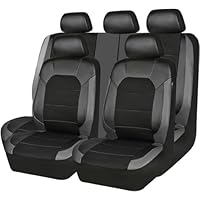 Cruetmo Autostoelhoezen universele pasvorm voor Mazda Cx-3 S Cx-3 Cx-5 2 Cx5 Cx-7 Cx-30 MX-5 2 3 5 6 3 S Nappa lederen kussenbeschermer