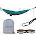 Rovor Chill-Onné Double Camping Hammocks with Quadruple Stitching, Included Tree Straps and Carabiners, The Onné is the Best 2 Person Nylon Parachute Camp Hammock