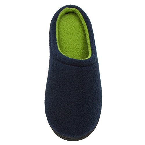 Skysole Boys Fleece Clog Slipper with Rugged Outsole