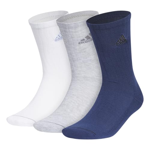 Chaussettes crew adidas Premium en coton doux avec compression anatomique lot de 3