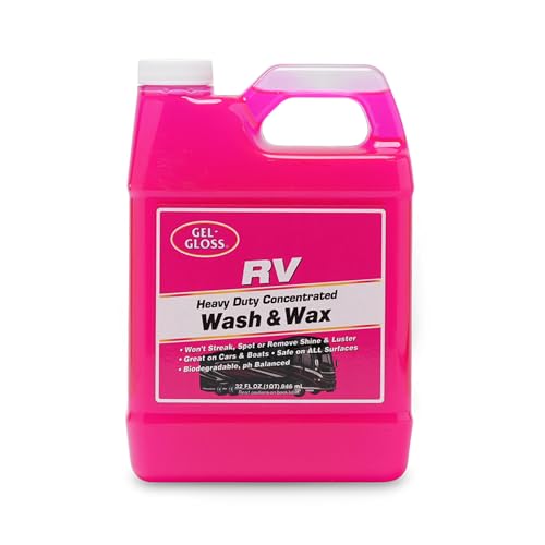 Gel GLOSS RV Wash & Wax - Clean, Streak-Free...
