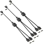 Gebildet – Gebildet ARGB 1 zu 2 Splitter Kabel 5V 3 Pin Adressierbares 