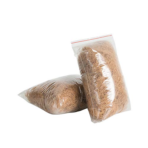 Fibra de coco natural en el hogar oficina en maceta de la planta cubierta del suelo para el invierno primavera suelo pérdida de agua evaporación jardín decoración 200g Cover