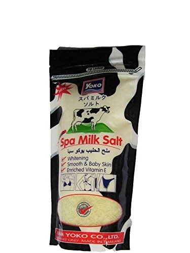 Yoko Spa Milk Salt Whitening Body Scrub Skin Vitamin E 300g Wholesale Price