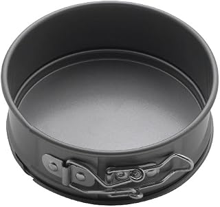 Mrs. Anderson’s Baking 43714 Anderson’s Springform Pan, 4.5-Inch Mini Round, Charcoal