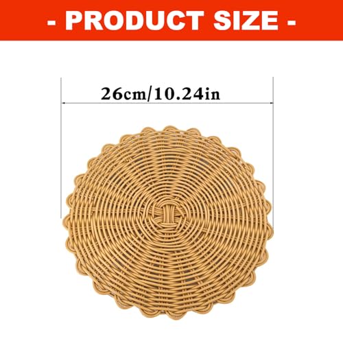 Set de table tissé isolant pour préserver les meubles des plats chauds - 5