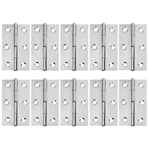 Cabinet Gate Closet Door Hinge Furniture Hardware Folding Butt Hinge Long 55x33MM Cover
