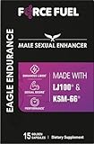 Herbal Supplement Sex Pills for Men – Last Longer in Bed and Enhance Erection Sensitivity – Includes Lab-Tested LJ100 Tongkat Ali & KSM-66 Ashwagandha – 05 Doses for Men Aged 25-60 – Eagle Endurance