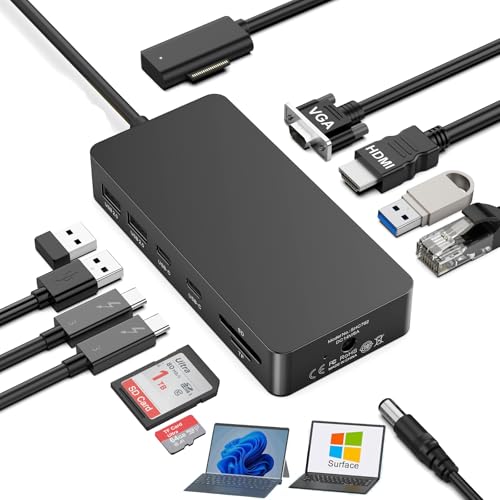 for 11 in 1 Surface Docking Station