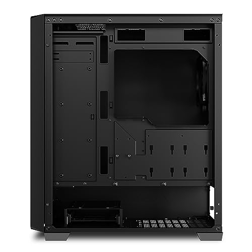 Sharkoon VS8 ATX - Custodia Midi PC, colore: Nero