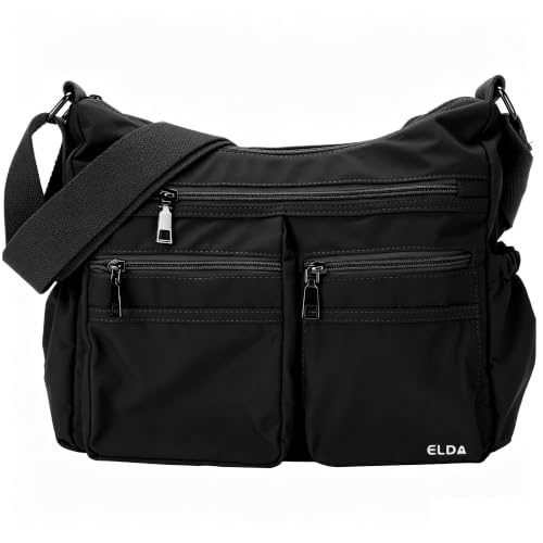 ELDA Purses for Women Nylon Crossbody Shoulder Bags Ladies Travel Handbags